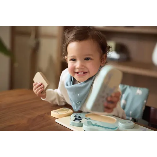 Jollein Jollein | Lätzchen Bandana Twinkling Sea Green (2Pack)