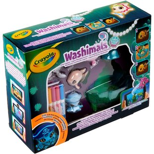 Crayola | Washimals Ocean Glow Lagoon Tub Playset