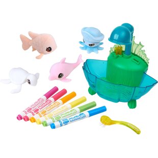 Crayola | Washimals Ocean Glow Lagoon Tub Playset