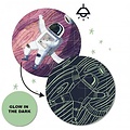 APLI APLI | Zonnestelsel Glow In The Dark Puzzel + Poster 104 Stuks