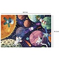 APLI APLI | Sonnensystem Glow In The Dark Puzzle + Poster 104 Teile