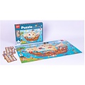 APLI APLI | Piratenschip Observeer Puzzel 104 Stuks
