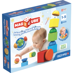 Geomag | Magicube Blokken Gerecycled Stapelen 8 Stuks