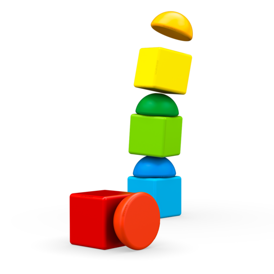 Geomag Geomag | Magicube Blocks Recycled Stacking 8 pcs