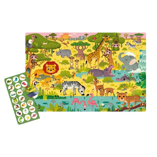 APLI APLI | Junior Jungle Observeerpuzzel 60 Stuks