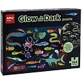 APLI APLI | Oceaan Puzzel Glow In The Dark + Poster 104 Stuks