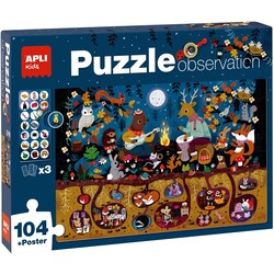 APLI | Forest Observer Puzzle 104 Pieces