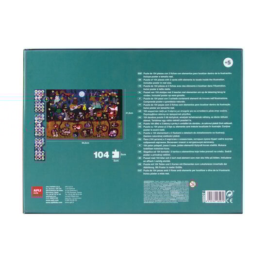 APLI APLI | Waldbeobachter Puzzle 104 Teile