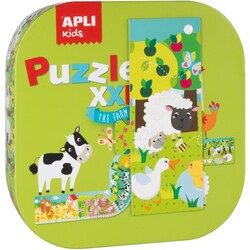 APLI | Bauernhof XXL Puzzle 12 Teile