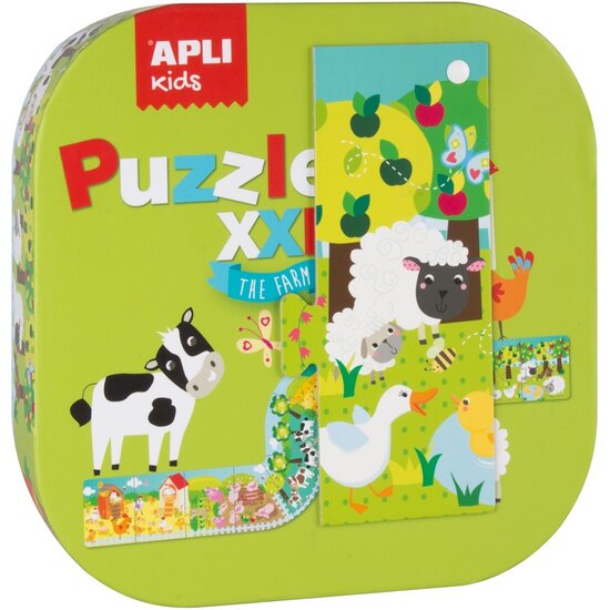 APLI APLI | Bauernhof XXL Puzzle 12 Teile