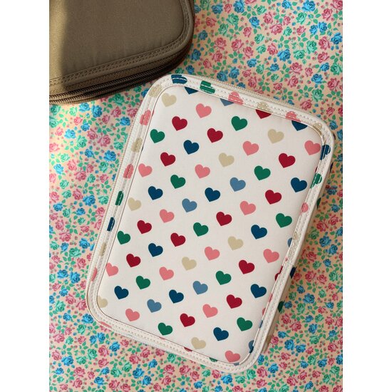 Konges Slojd Konges Slojd | Clover Maxi Pencil Case Coeur Colorè Frappe