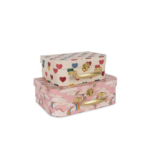 Konges Slojd | 2 Pack Valise FSC Rainbow