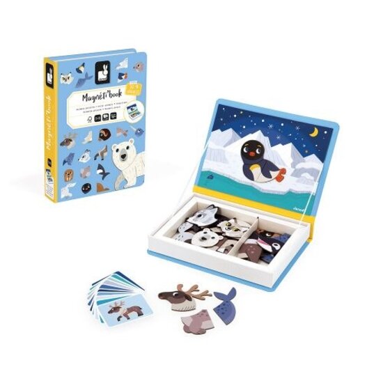 Janod Janod | Magnetic book Polar Animals