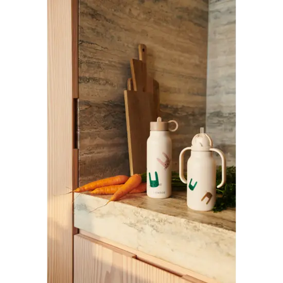 Liewood Liewood | Falk Wasserflasche 350ml Bunny / Sandy