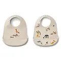 Liewood Liewood | Tilda Printed Lätzchen 2er-Pack All Together / Sandy