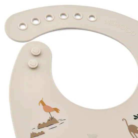 Liewood Liewood | Tilda Printed Lätzchen 2er-Pack All Together / Sandy