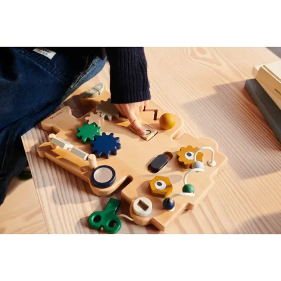 Liewood Liewood | Carola Robot Play Board Indigo Blue Multi Mix