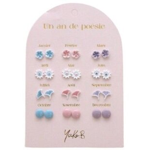 Yuko B | Earrings Pastel