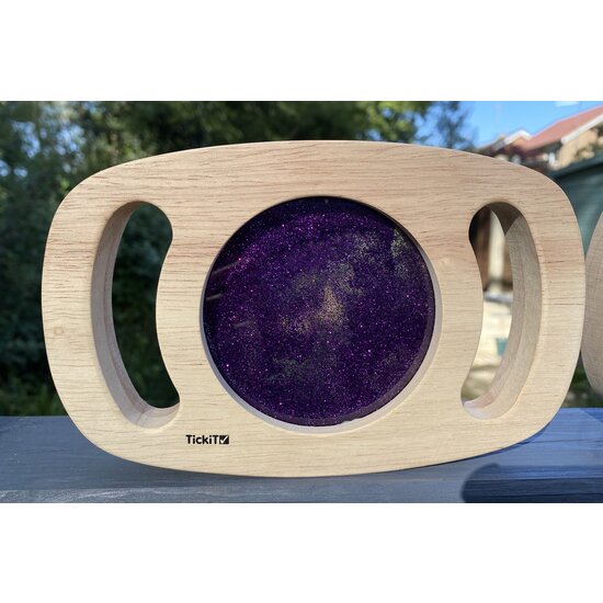 Tickit Tickit | Leicht zu haltende Glitter-Paneele Violett