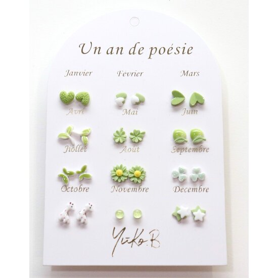 Yuko B Yuko B | Earrings Vert