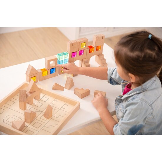 Tickit Tickit | Wooden Building Blocks With Gems