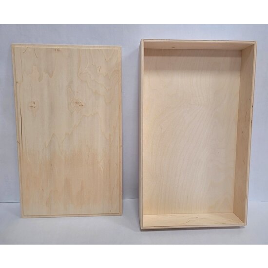 Alexander Toys Alexander Toys | Houten Speelbak Met Deksel 50x30x7cm