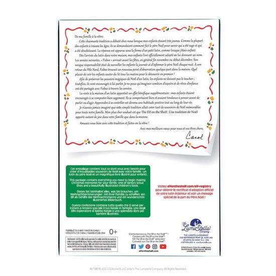 The Elf On The Shelf The Elf On The Shelf | Geschenkset Junge Französisch