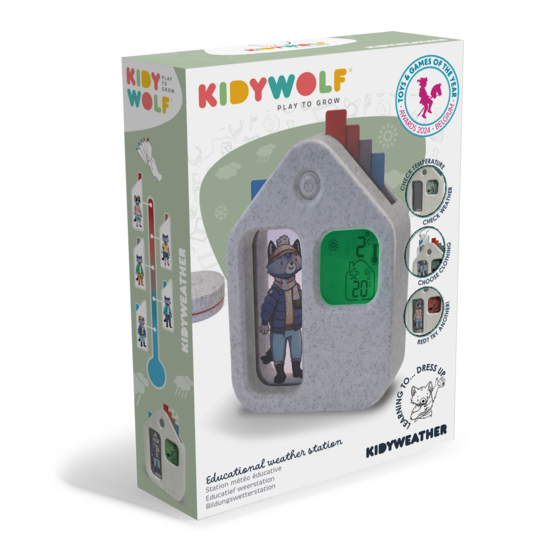 Kidywolf Kidywolf | Kidyweather Educatief Weerstation