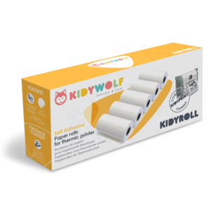 Kidywolf | Kidyroll Zelfklevende papierrollen voor  Kidyprint