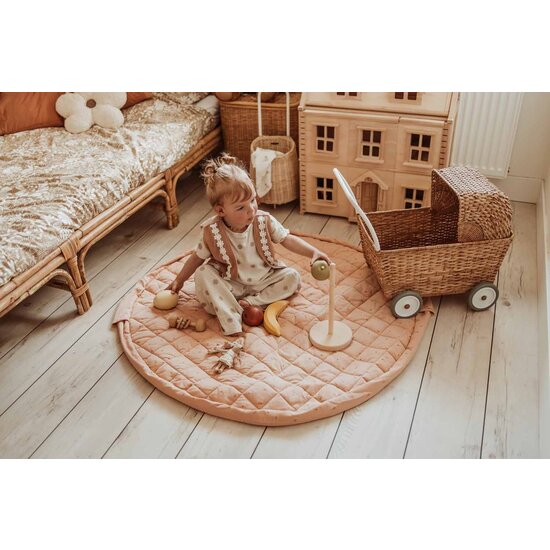 Play and Go Play&Go |  Fleuri Organic Cotton Baby mat - Storage bag
