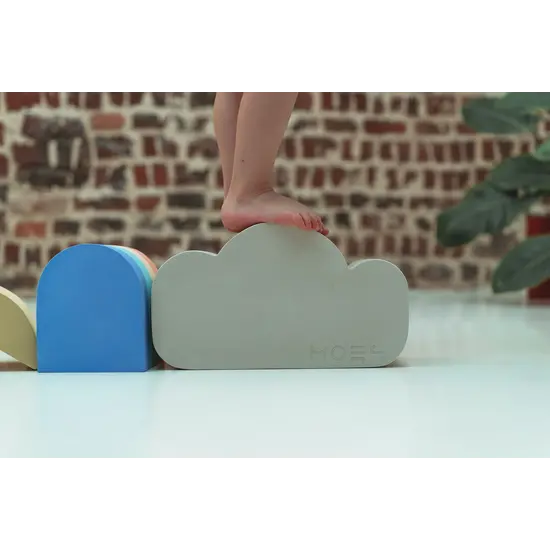 Moes Play Moes Educatief speelgoed Nature Walk Cloud Jet Stream grey