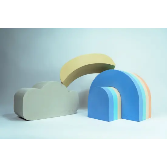 Moes Play Moes Lernspielzeug Natur Spaziergang Mond Mondlicht Gelb