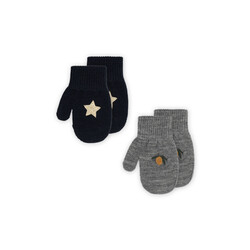 Konges Slojd |  2 Pack Mittens Mix Pack