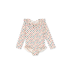 Konges Slojd | Manuca LS Badeanzug GRS Coeur Coloré