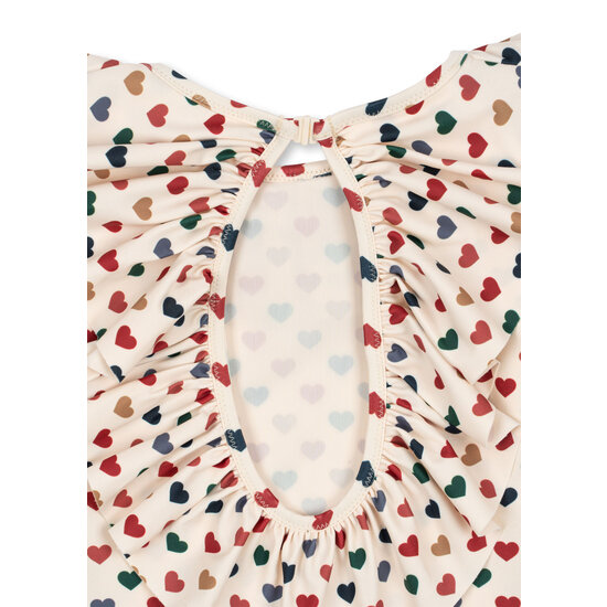 Konges Slojd Konges Slojd | Manuca LS Maillot de bain GRS Coeur Coloré