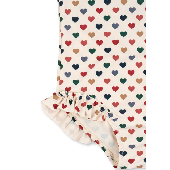 Konges Slojd Konges Slojd | Manuca LS Maillot de bain GRS Coeur Coloré