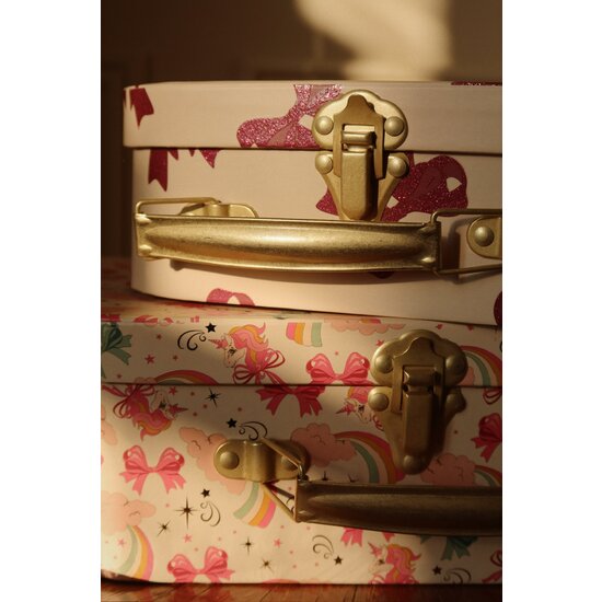 Konges Slojd Konges Slojd | 2 Pack Suitcase FSC Rainbow Bow