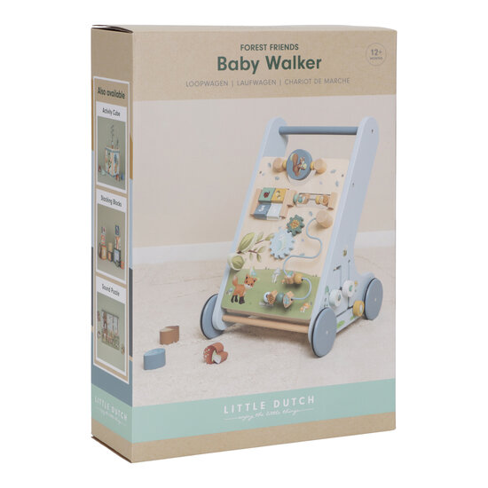 Little Dutch Little Dutch | Multi-activity Baby Walker Forest Friends FSC