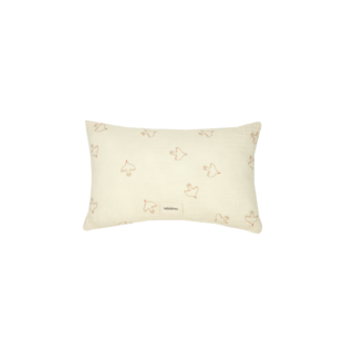 Nobodinoz Wabi Sabi  Coussin rectangulaire Brown Hoshi Birds 35X23