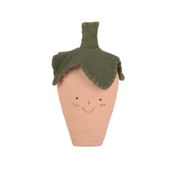 Nobodinoz Wabi Sabi Erdbeer-Kissen  Powder Pink  28X30