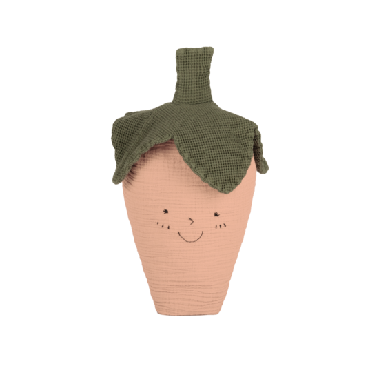 Nobodinoz Nobodinoz Wabi Sabi Strawberry Cushion Powder Pink  28X30