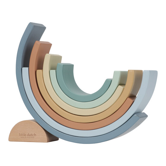 Little Dutch Little Dutch | Rainbow Stacker Forest Friends FSC