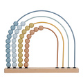 Little Dutch Little Dutch | Rainbow Abacus Forest Friends blue FSC