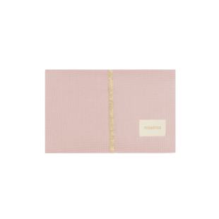 Nobodinoz |  matelas à langer imperméable Mozart Mauwe Pink