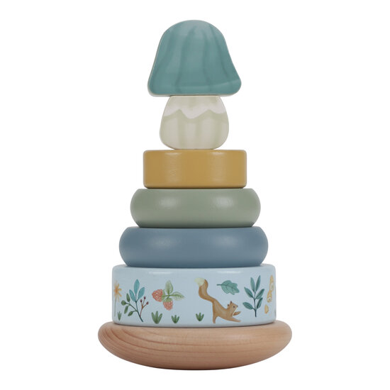 Little Dutch Little Dutch | Rocking Ring Stacker wood Forest Friends FSC
