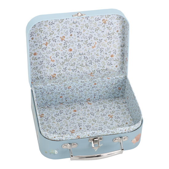 Little Dutch Little Dutch | Suitcase set Forest Friends blue FSC