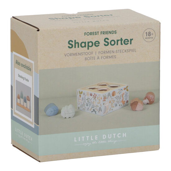 Little Dutch Little Dutch | Formen-Steckspiel Forest Friends FSC