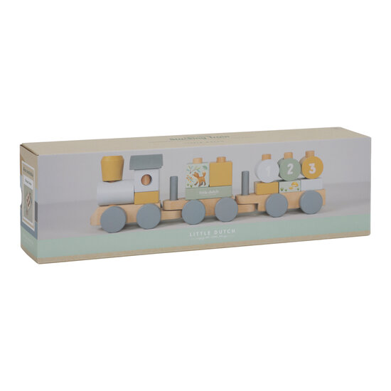 Little Dutch Little Dutch | Stacking Train Forest Friends FSC