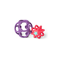 Little L Little L  | Lot de 2 balles sensorielles violet et vert