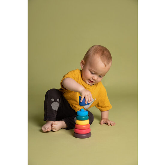 Little L Little L | Stacking Tower Cat Vibrant Colours